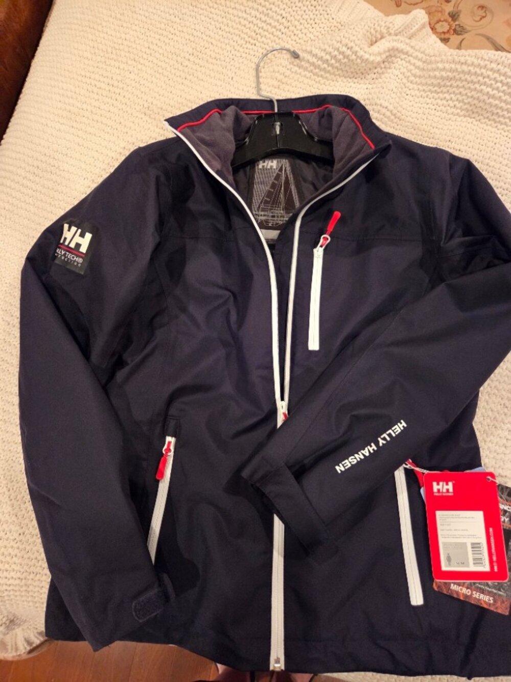 Helly Hansen Women's Crew Mid-layer Jacket NWT size Medium